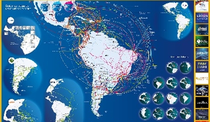 Mapa de Carriers de América Latina 2025 - Crédito: © 2025 Convergencialatina